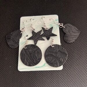 Faux Leather Earrings Bundle